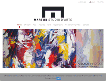 Tablet Screenshot of martiniarte.it